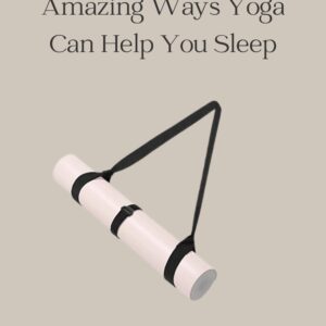 MRZZATA Yoga Mat Carrier Strap - Adjustable Thick and Wide Strap for Carrying Mat or Stretching, Black