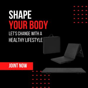 CAP Barbell All Purpose Folding Anti Tear Exercise Training Aerobic Fitness Gym & Gymnastics Balance Mat | Multiple colors