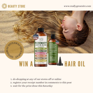 VITAL AFFAIR Blend Of Pure Rosemary Oil For Hair Growth With Castor, Batana, Jojoba Oil-Infused With Biotin & Vitamin E-Blend of Effective Hair Oils for Hair Growth-Strengthening Treatment 6 Fl Oz