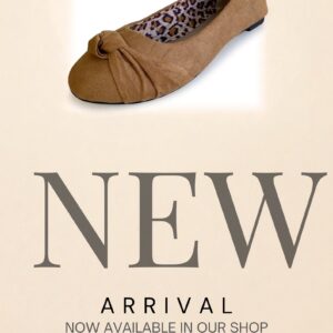 Epic Step Ballet Flats for Women Comfortable Flat Shoes for Women Dressy Casual Round Toe Flats