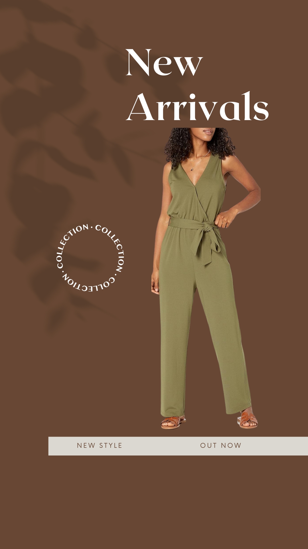 The Drop Women's @caralynmirand Sleeveless Wrap Jumpsuit